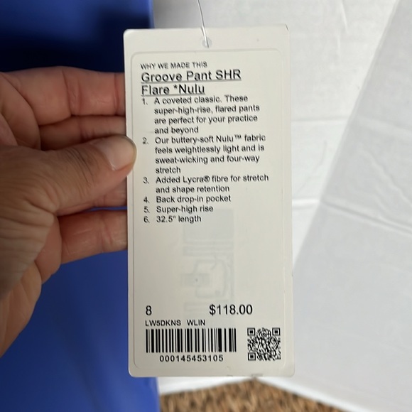 Lululemon Groove Pant SHR Flare Nulu NWT - Picture 3 of 5